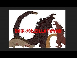 (godzilla/dc2) Shin Godzilla Forms