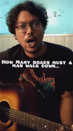 Blowin' in the Wind | Bob Dylan Cover (Acoustic) 🎸