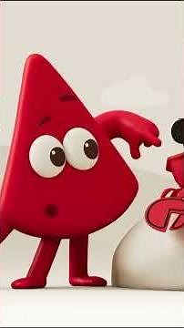 Rockin' Red! 🔴 | Learn Colours for Kids! | @Colourblocks #shorts