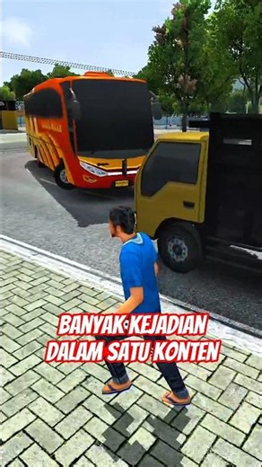 I don't know what a good title is for this content🗿🤣😭 #bussid #shorts