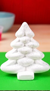 Create a festive holiday centerpiece with a baking soda Christmas tree that beautifully captures the spirit of the season. Using simple ingredients, you can craft a charming decoration that adds a touch of whimsy to your home. #BakingSodaArt #ChristmasDecor #DIYHolidayCrafts | Homemade Recipes