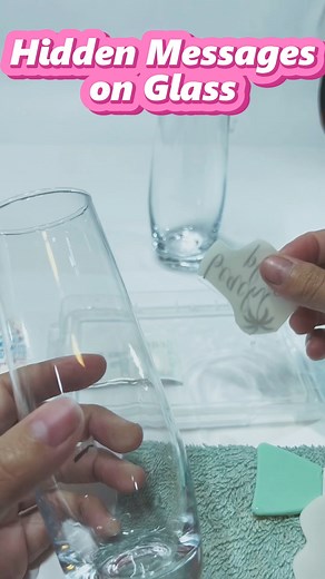 Hit "watch video" for a full tutorial. Discover the art of hidden messages, adding intrigue to your glass creations. 🔍🔮 #HiddenMessages #GlassArt | LittleLee and Rose