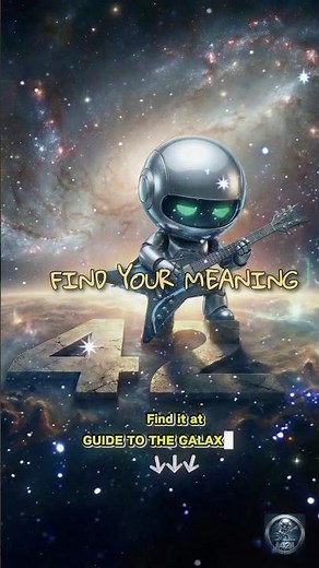 🎸It's 42 #scifimusic #nerdcore #hitchhikersguidetothegalaxy