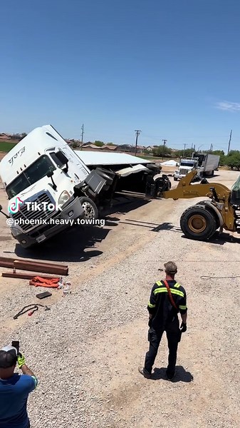 Recovery Academy training setup for towing and recovery