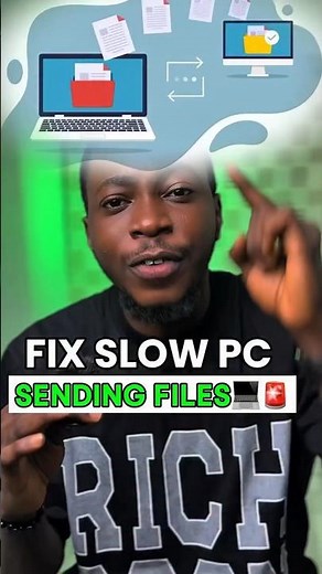 PC Slow Sending Files? Try This Fix Immediately! #Shorts #TechTips #Windows11 #FileTransfer