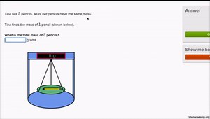 Word problems with mass