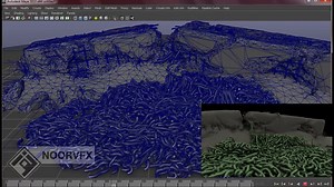 Dynamic Worms in Maya