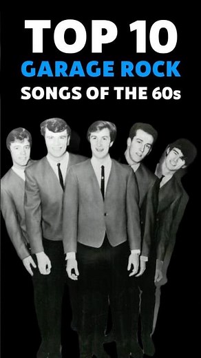 Top 10 BEST Garage Rock Songs of the 1960s 🔥 #top10 #musicshorts #garagerock #60smusic