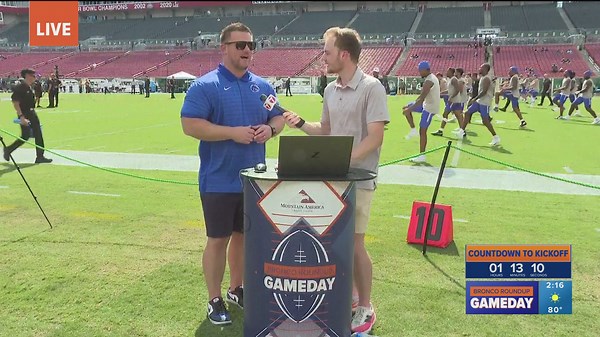 KTVB legend Jay Tust joins Bronco Roundup before Boise State's season opener