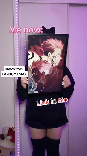 All merch from @fandomaniax_store @fandomaniax_official 10% off with my code, link in bio❤️#anime #weeb #otaku #secretanimesociety