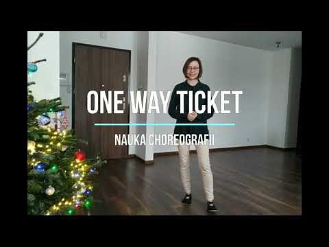 One Way Ticket - line dance - tutorial