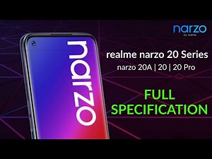 REALME NARZO 20 SERIES - FULL SPECIFICATION