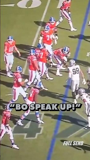 Calling Out Bo Nix on the Hot Mic! 😂