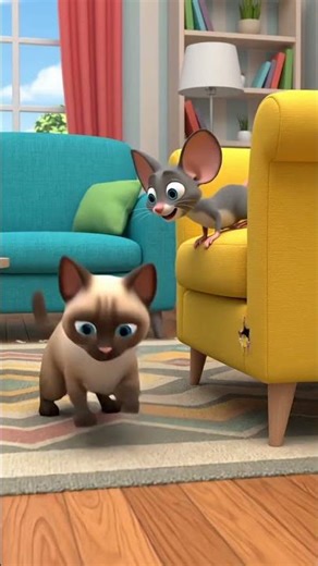 Cat vs Mouse 🐭 The Final Battle | Wait For End 😱 #shortsCat vs mouse 🐁🐭 fight