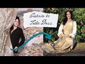 Tudor Dress Part 1: Making a 16th-Century Tudor Kirtle using a Pattern from The Tudor Tailor