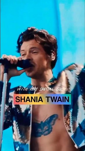Shania Twain + Harry Styles Em tour 2026 🥰