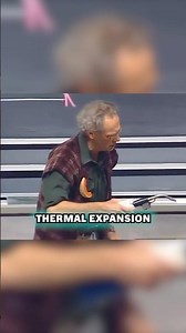Prof. Walter Lewin Explains Thermal Expansion With an Experiment