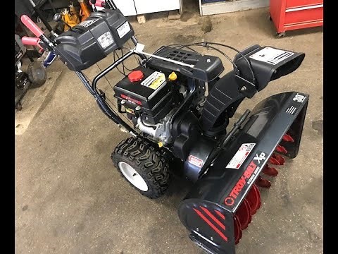 How To Operate Troy-Bilt Storm 3090 Xp Snow Thrower
