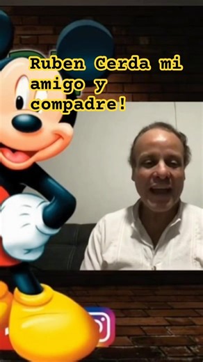 Conoces quien presta voz a Mickey Mouse? Aquí está! Ruben Cerda! #disney #mickeymouse #doblaje