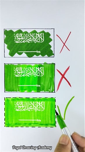 رسمت أعلام الدول العربية كلها💪❤️😍 رسم علم فلسطين 🇵🇸#palestine #art #indonesia #bangladesh #shorts