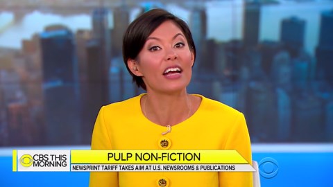 Tariff on groundwood paper raises production costs for newspapers