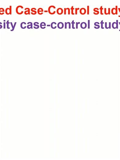 Nested Case Control Study