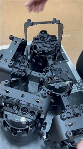 Linkable 350W RGBALW Waterproof LED Blinder for DJs, Stages, Touring Events