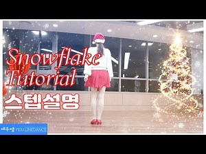 Snowflake Line Dance TUTORIAL (스텝설명)