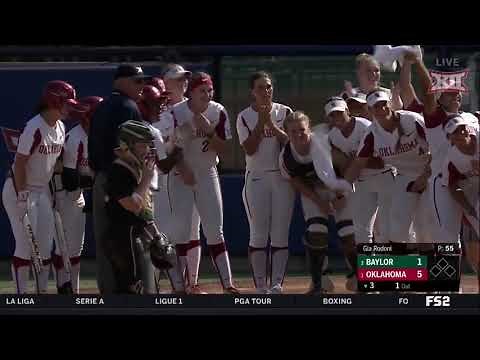 2018 Softball Championship - Baylor vs Oklahoma Softball Highlights