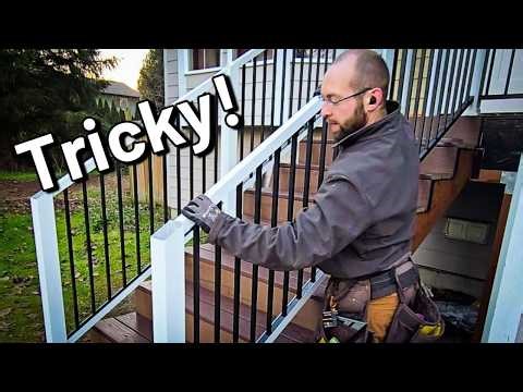 How I Install TimberTech IRX Stair Railings