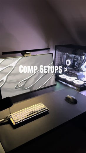 Comp setups > #gamingsetup #compsetup #fyp #viral #minimalist