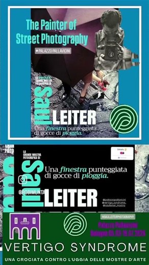 “Saul Leiter - Una finestra punteggiata di gocce di pioggia” #robimunta