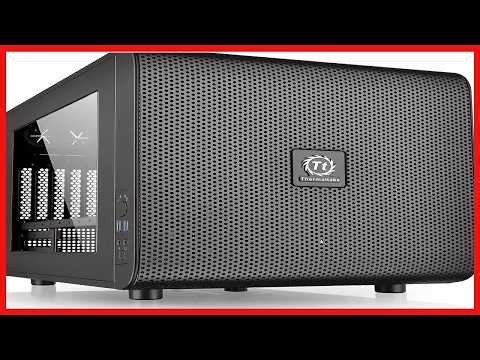 Compact PC Case Supporting M ATX & Mini ITX Motherboards with Advanced Cooling