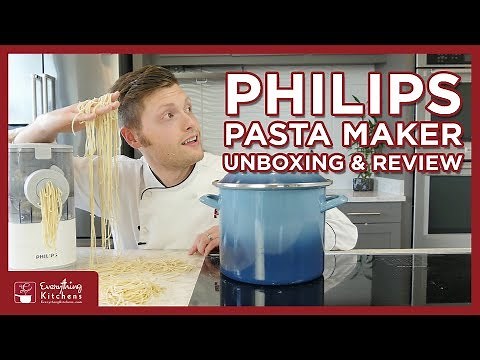 Philips Pasta Maker Unboxing & Review - Philips Viva Pasta & Noodle Maker