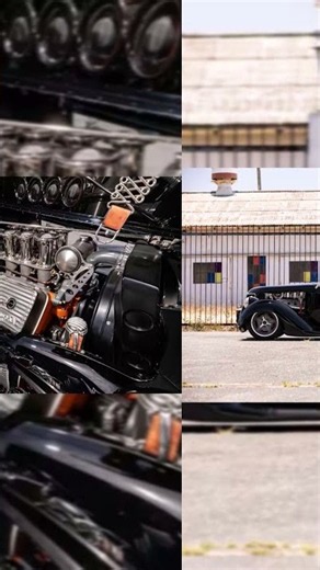 1936 Ford Custom Roadster #automobile