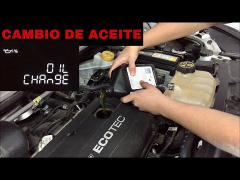 OIL AND FILTER CHANGE CHEVROLET TRACKER 1.8 | Matías Santolin