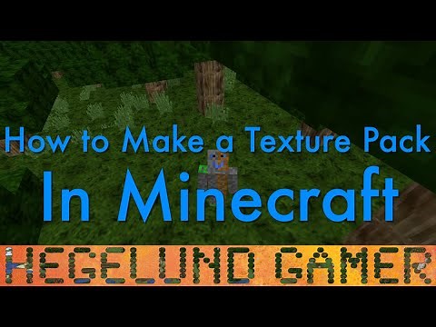 How to Make a Texture Pack in Minecraft using GIMP (Mac)