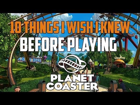 Planet Coaster 10 Things I Wish I Knew Before Playing | Planet Coaster Guide | Planet Coaster Tips
