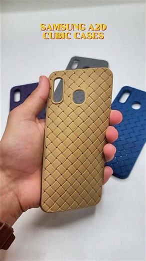 Samsung Galaxy A20 Soft Cubic Case Review - 3D Texture & Grip Test! 🛡️✨
