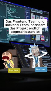 1.8K views · 11 reactions | Scherz - Wann ist ein Projekt je in Gänze abgeschlossen?  #codinghumor #programmingmemes #programmerslife #informatikmemes #informatikmeme #programminghumor #codingmeme #devhumor #informatik | get in IT | Facebook