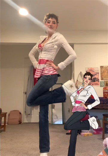 barbie fit mini me #ootd #fashion #thrifted #outfitinspo #drawing #art #wlw #y2k #mcbling