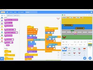 Learn Scratch Step by Step: Developing a Complete Game Part [8] points record game restart