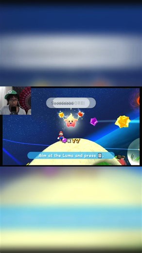 Mario Has To Feed A Greedy Luma