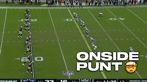 ¿QUÉ ES un ONSIDE PUNT? EXPLICACIÓN JUGADA COWBOYS VS RAIDERS | Hablemos de Football