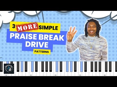 3 MORE Simple Praise Break Patterns || Gospel Piano Tutorial