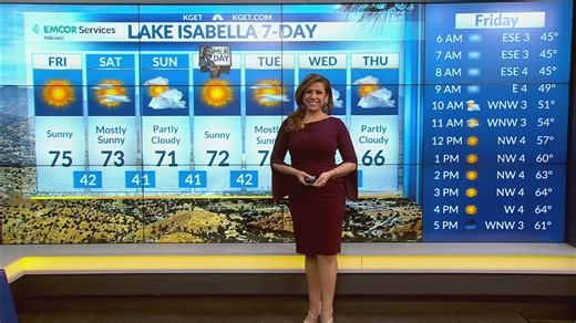 Gabriela Rosales' Bakersfield weather forecast - Jan. 16, 2026