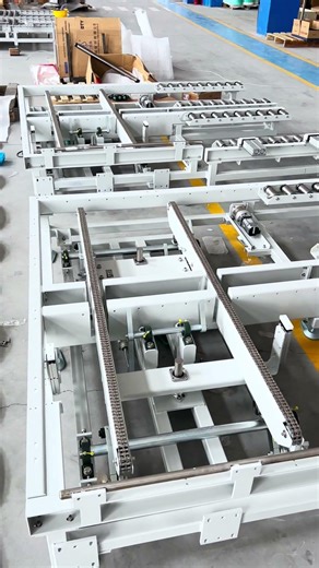 Elevation and transfer line #conveyorsystems