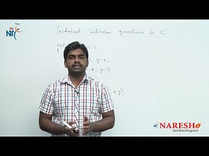 Loops | C Technical Interview Questions and Answers | Mr. Srinivas