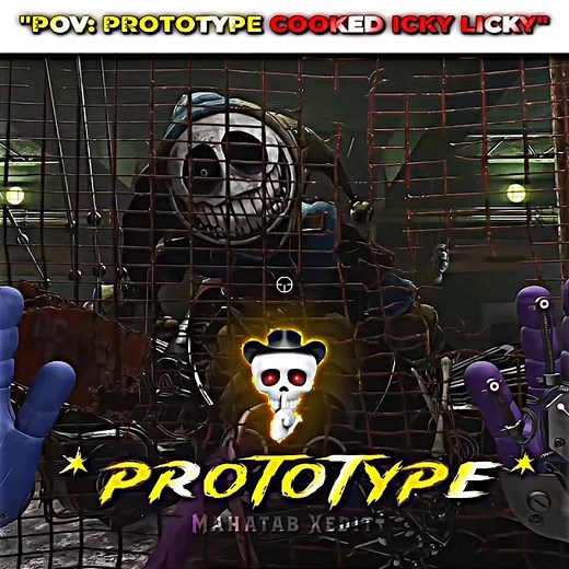 The Prototype Cooked Icky Licky 💀 | Poppy Playtime Chapter 6 Edit #poppyplaytime #prototype #short