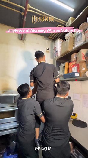 9.7K views · 529K reactions | Employee at 9 AM on Salary Day  Boss checking CCTV like — “Finally, everyone’s working early!”  Even the camera can feel that salary energy ⚡ When the money hits… sab Spider-Man ban jaate hain! ️藍 #SalaryDayVibes #PaydayEnergy #OfficeHumor #CCTVMoments #BossVsEmployees #WorkModeOn #ErrorBrewAndPubs #TeamError #PubLife #FunnyReel #ComedyVibes #SpiderManMode #EmployeeGoals #ViralReels #RelatableReel #salarydaymood | Rahul Shaw | Facebook